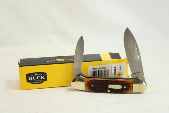 Buck Canoe 2 blade knife , new in box