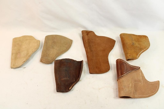 Six holster, 5 LH and one ambidextrous