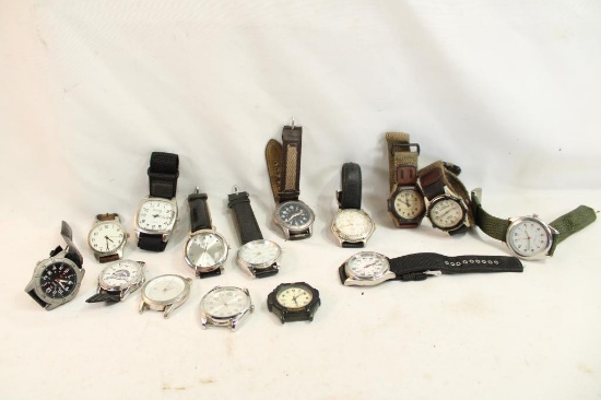 Fifteen men's watches
