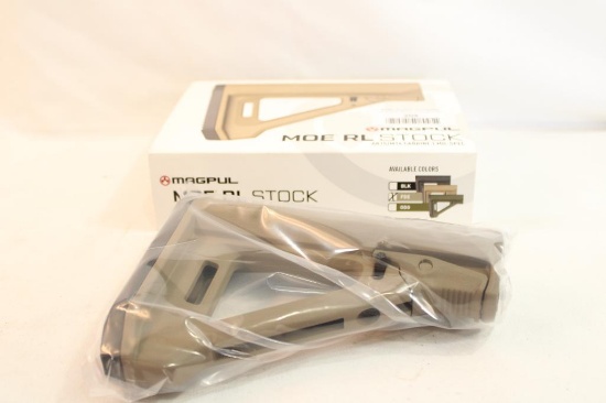 One MagPul MOE RL butt stock for AR-15/16 Carbine. Mil Spec. New in box.