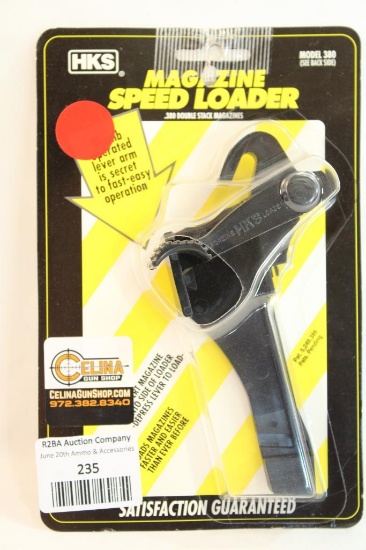 One HKS magazine speed loader on package.