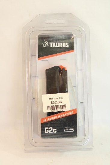 One Taurus 10 round 40 S&W magazine. In package.
