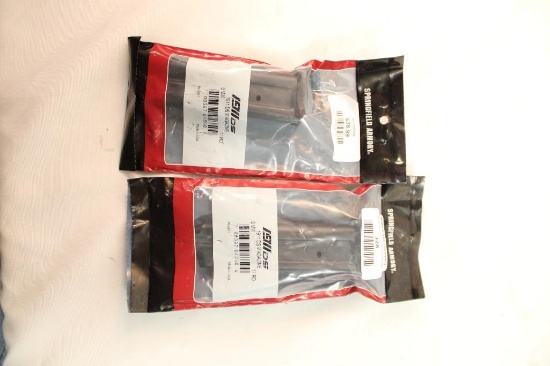Two Springfield 1911 DS 9mm magazines. In packages.