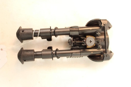 One 9" rifle bipod.
