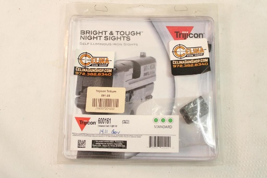 One Trijicon Bright & Tough night sights for 1911 Gov. In package.