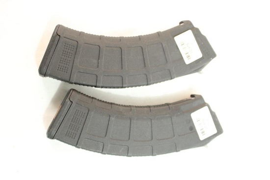 Two AK 30 round magazines.