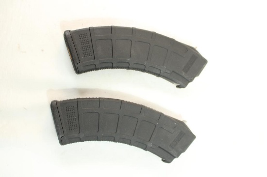 Two AK 30 round magazines.