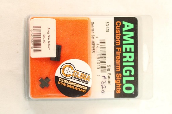 One Ameriglo Sig Sauer sights for P320. In package.