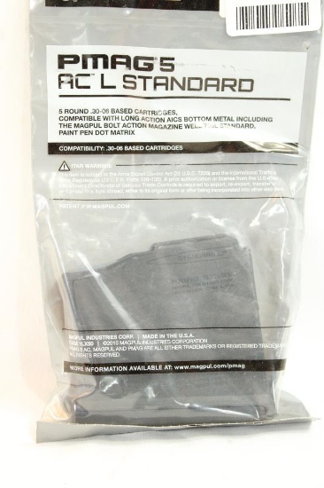One MagPul 5 round magazine for 700L standard. In package.