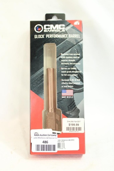 One CMC Glock performance barrel for Glock 17.
