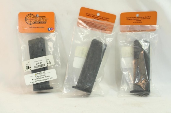 Three Kel-tec PMR 30 magazines. In packages.