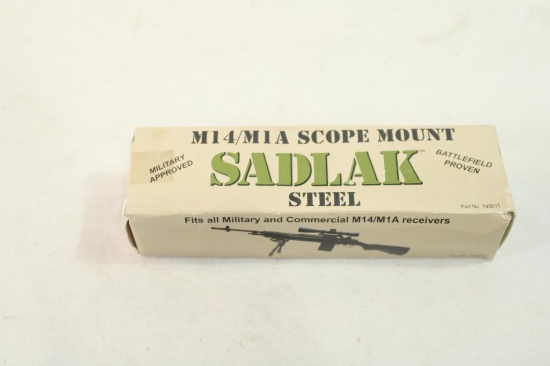 One SadLak M14/M1A scope mount. In box.