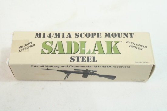 One SadLak M14/M1A scope mount. In box.