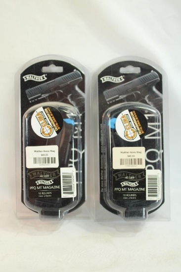 Two Walther PPQ M1 magazines. In packages.