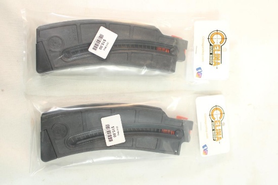 Two AR-15 22 LR 25 round magazines. In packages.