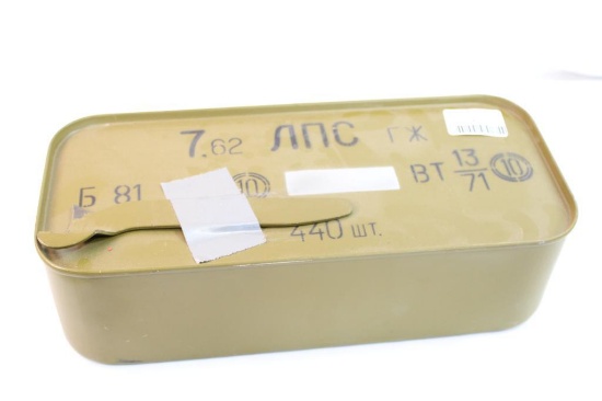 One battle can of 7.62x54R. Count 440.