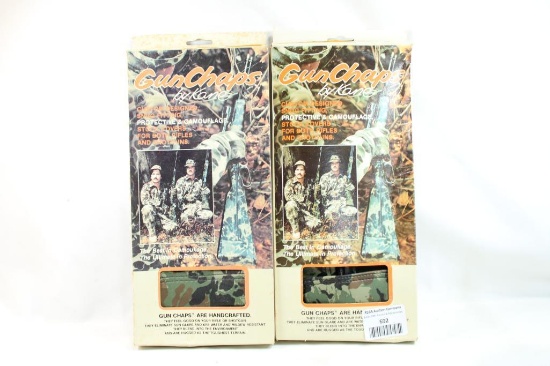 Two Kanes camo gun chaps, new in pkg
