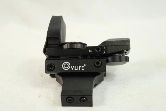 CVLife 1X22X33 Red/Green dot scope with attached rail