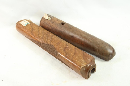 Two wood forends, one for Winch mod 38 and one Browning ?