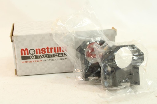 Monstrum Tactical 30MM precision scope ring set