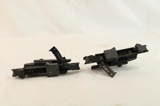 Two M203 quadrant sights for use with M203 grenade launchers