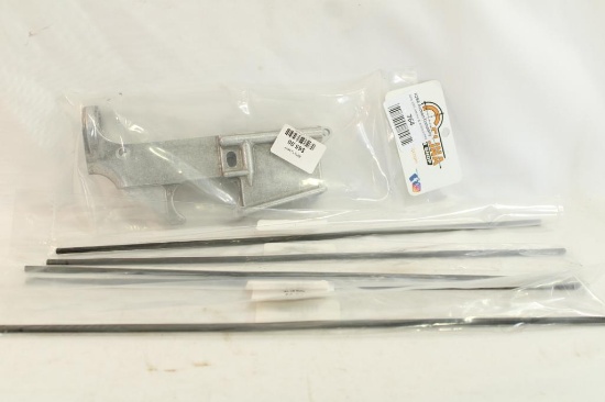 One AR-15 80% lower receiver and 5 gas tubes