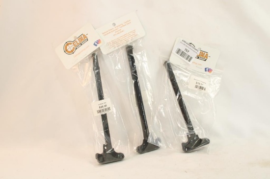 Three premium charging handles, new in pkgs