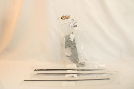 One AR-15 80% lower receiver and 5 gas tubes