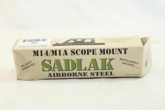 One Sadlak Airborne Steel M14/M1A scope mount, new in box