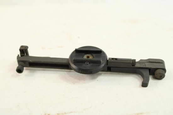 Iron sight assembly for rifle