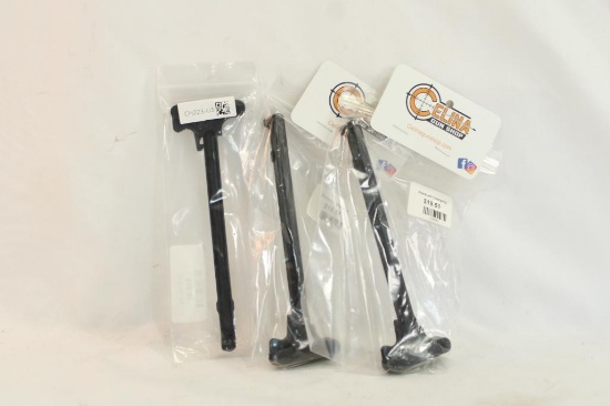 Three AR charging handles