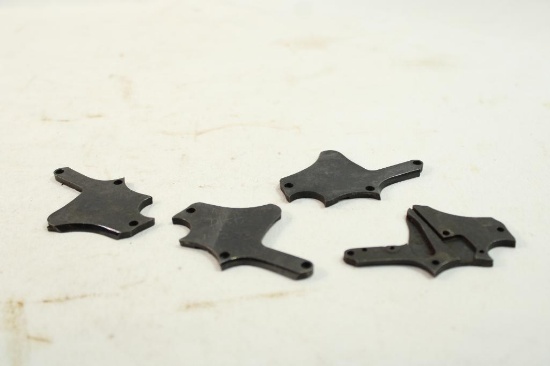 Four S&W J frame side plates