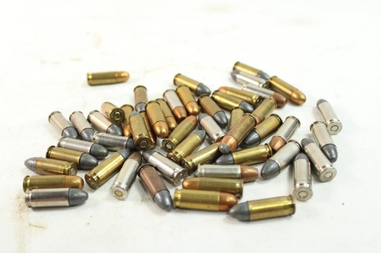 Bag of mixed 38 Super ammo, 50 count total