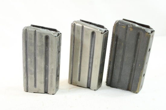 Three 20 round AR magazines