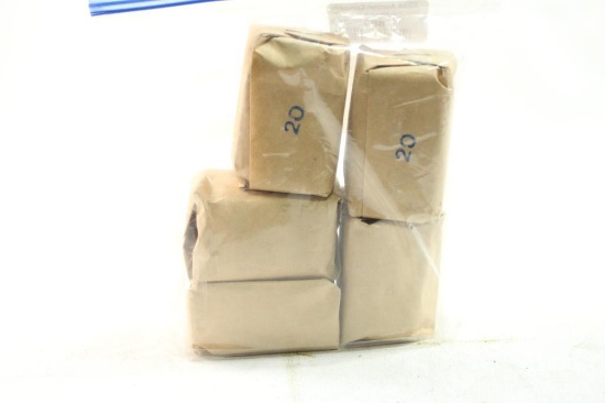 Five packages of .223 FMJ, 100 count total
