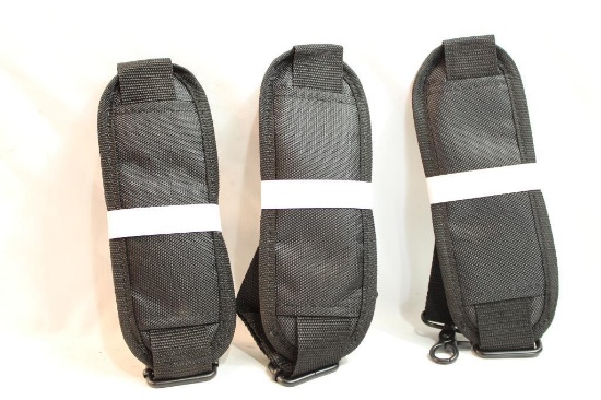 The gun slings with padded shoulder