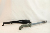 Two machetes, one Takedown with 11