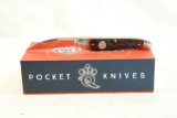 Queen single blade folding pocket knife new in box
