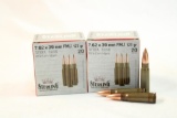 Two boxes of Sterling 7.62x39 FMJ. Count 40.