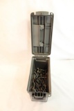One plastic ammo box of Tulammo 223 FMJ. Approx count 400.