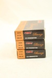 Three boxes of Bronze 223 Rem 55 gr FMJ-BT. Count 60.