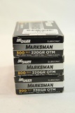 Three boxes of Sig Sauer 300 BlackOut. 220 gr OTM. Count 60.