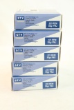 Five boxes of Scorpio 223 Rem 55 gr FMJ. Count 100.