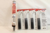One package of Birchwood 22 handgun cleaning brushes, and four packages of angled cleaning brushes.