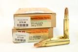 Two boxes of Hornady 375 Ruger 300 gr DGS. Count 40.