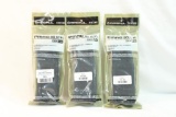 Three MagPul 30 round AR/M4 magazines. In packages.