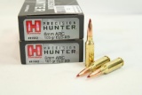 Two boxes of Hornady Hunter 6mm ARC 103 gr ELD-X. Count 40.