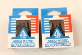 UTG Accu-sync spring loaded Front and Rear sights. In packages.