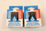 UTG Accu-sync spring loaded Front and Rear sights. In packages.