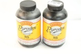 Two bottles of Hodgdon RS Pyrodex. Will not ship, pick-up only.